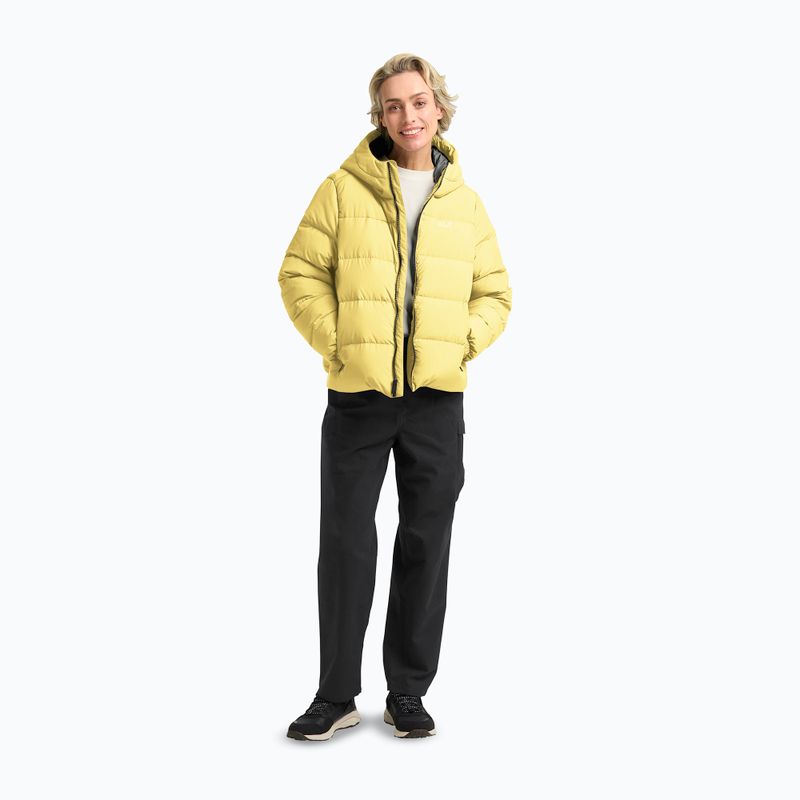 Női pehelydzseki Jack Wolfskin Frozen Palace lemon ice 2