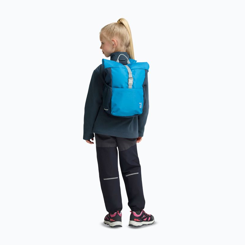 Jack Wolfskin Island Mini 10 l gyerek túrahátizsák aurora blue 16