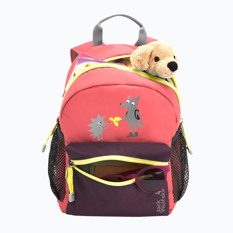 Jack Wolfskin Little Scout 10 l sunset coral gyerek túrahátizsák 6
