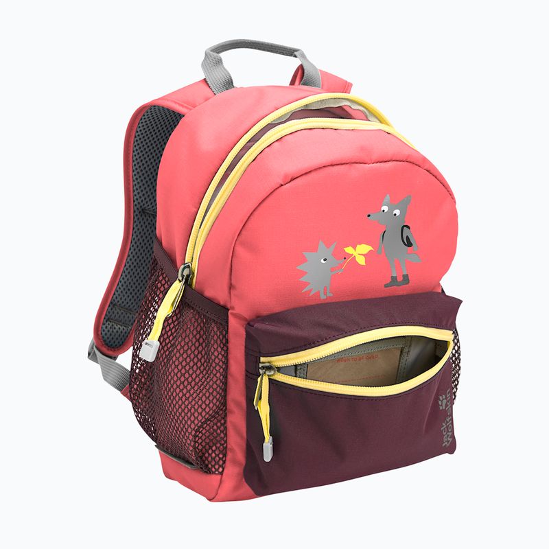 Jack Wolfskin Little Scout 10 l sunset coral gyerek túrahátizsák 7