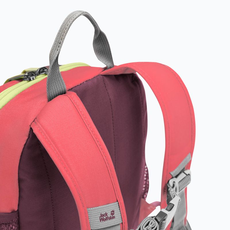 Jack Wolfskin Little Scout 10 l sunset coral gyerek túrahátizsák 8
