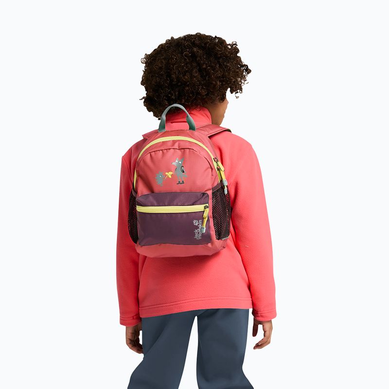 Jack Wolfskin Little Scout 10 l sunset coral gyerek túrahátizsák 12