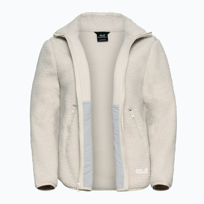Női túrasweatshirt Jack Wolfskin High Curl halványsárga 9