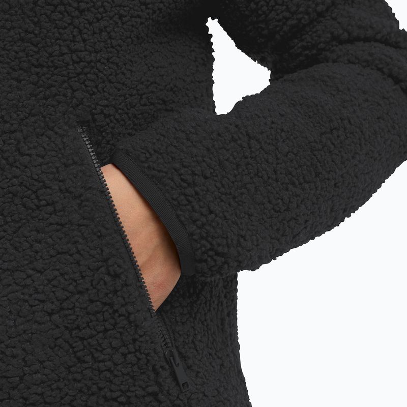 Női túrapulóver Jack Wolfskin High Curl fekete 5