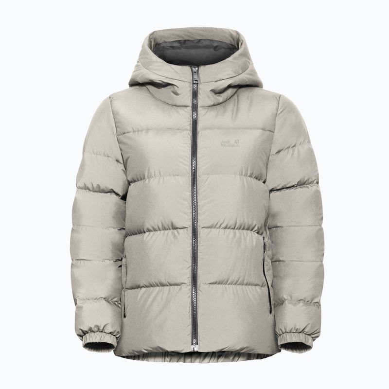 Női pehelydzseki Jack Wolfskin Frozen Palace halványsárga 7