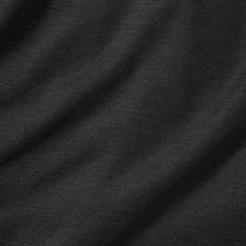 Férfi túrapulóver Jack Wolfskin Peak District kapucnis, teljes cipzár fekete 10