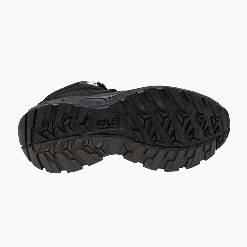 Női túracipő Jack Wolfskin Wild Hike Texapore Mid black 2