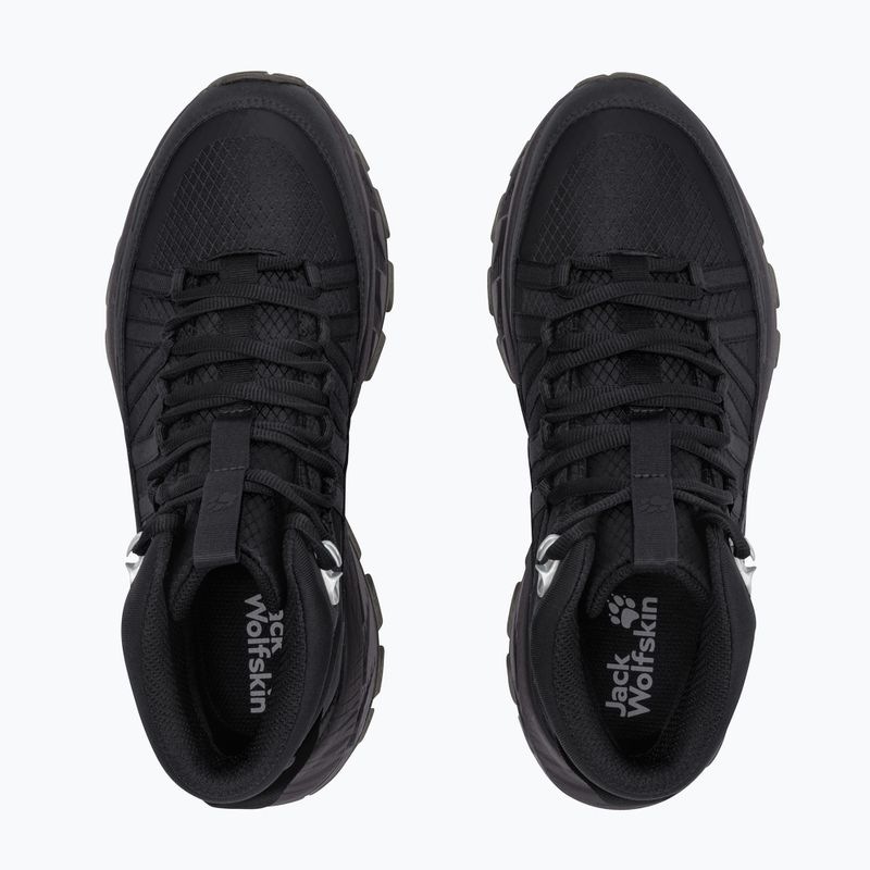 Női túracipő Jack Wolfskin Wild Hike Texapore Mid black 3