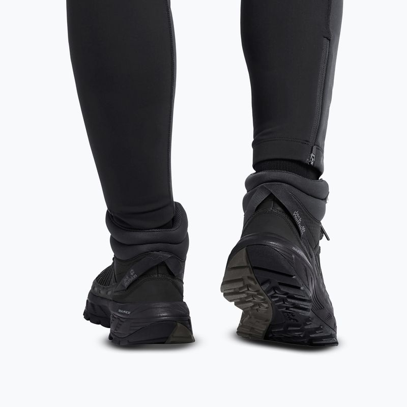Női túracipő Jack Wolfskin Wild Hike Texapore Mid black 5