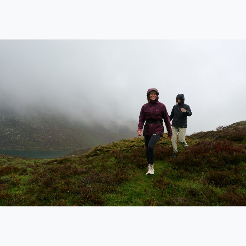 Női túracipő Jack Wolfskin Wild Hike Texapore Mid black 9