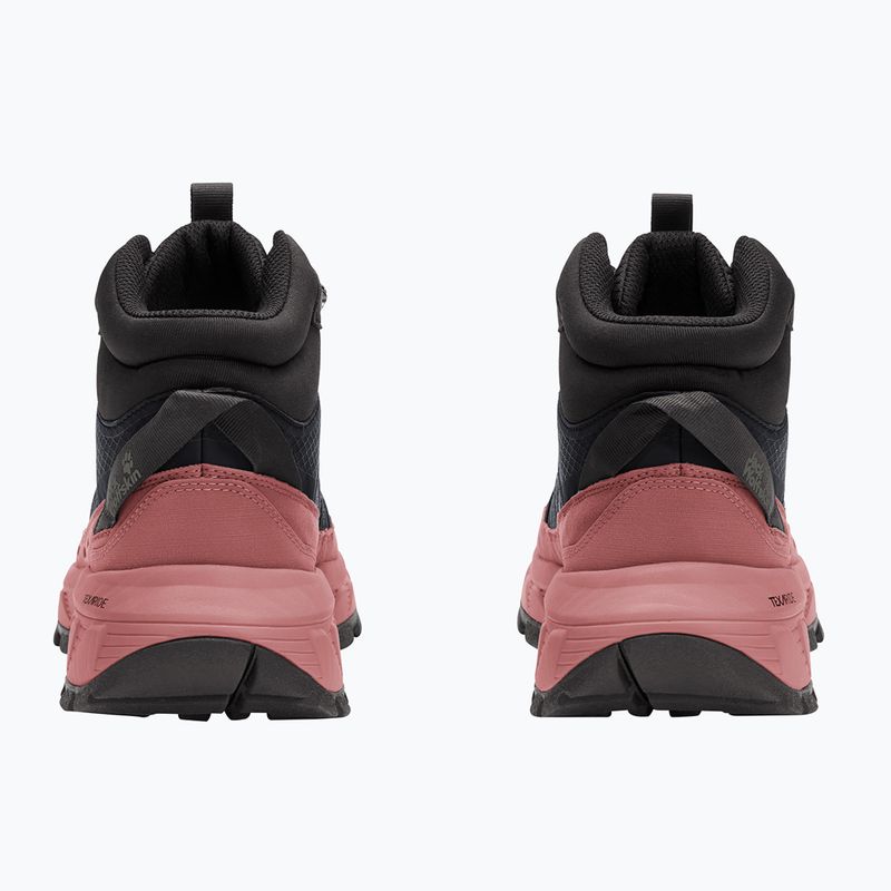 Női kirándulócipők Jack Wolfskin Wild Hike Texapore Mid mineral red 3