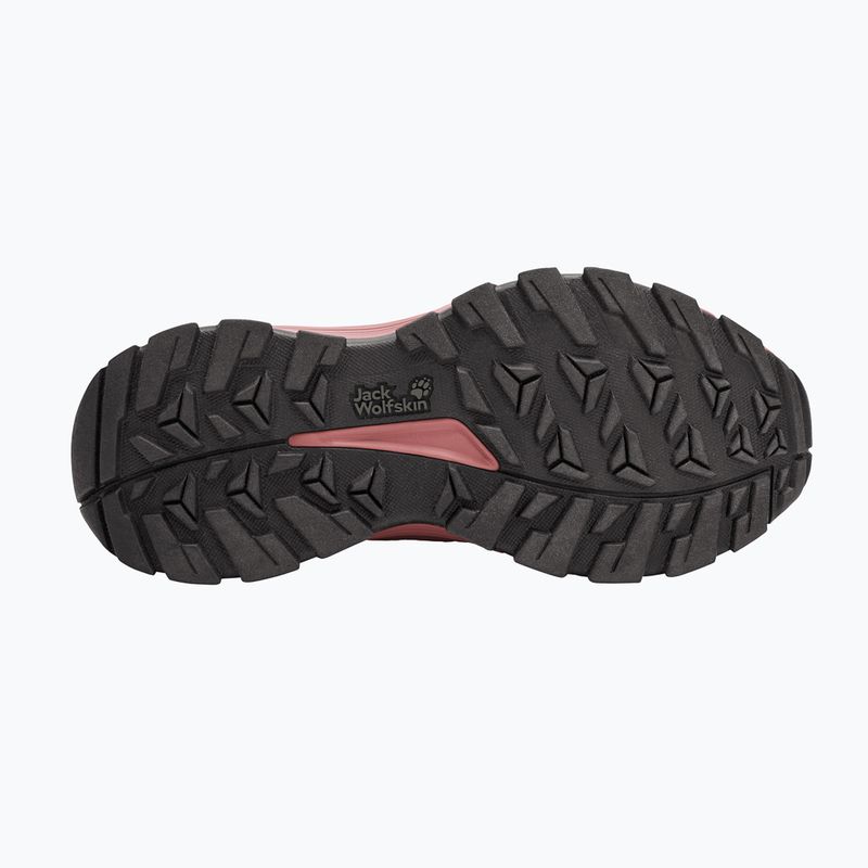 Női kirándulócipők Jack Wolfskin Wild Hike Texapore Mid mineral red 6