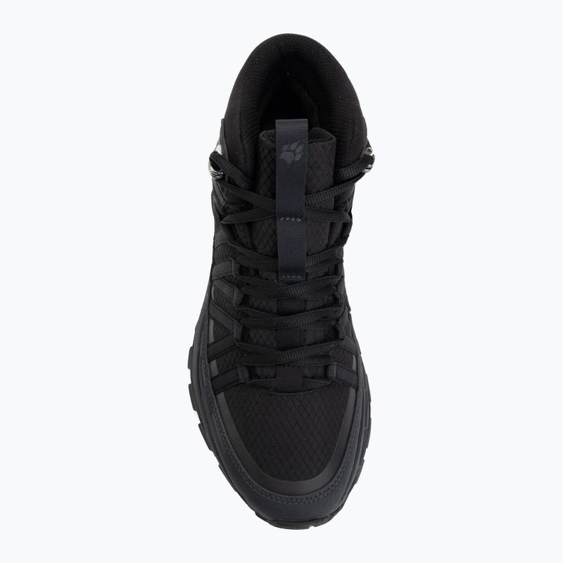 Női túracipő Jack Wolfskin Wild Hike Texapore Mid black 5