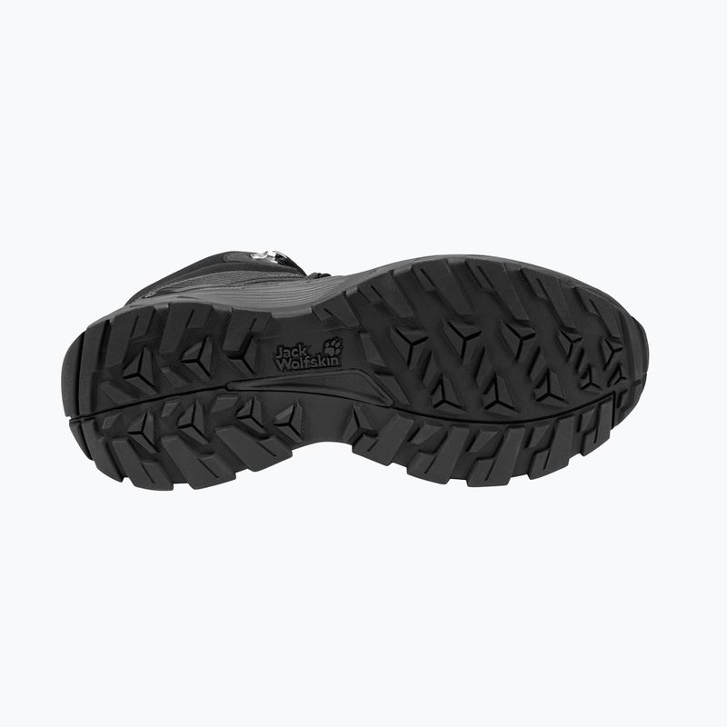 Férfi túracipő Jack Wolfskin Wild Hike Texapore Mid black 2