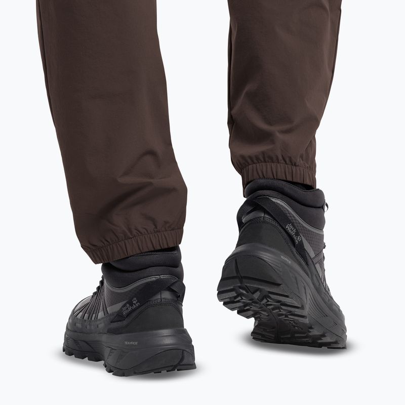 Férfi túracipő Jack Wolfskin Wild Hike Texapore Mid black 5