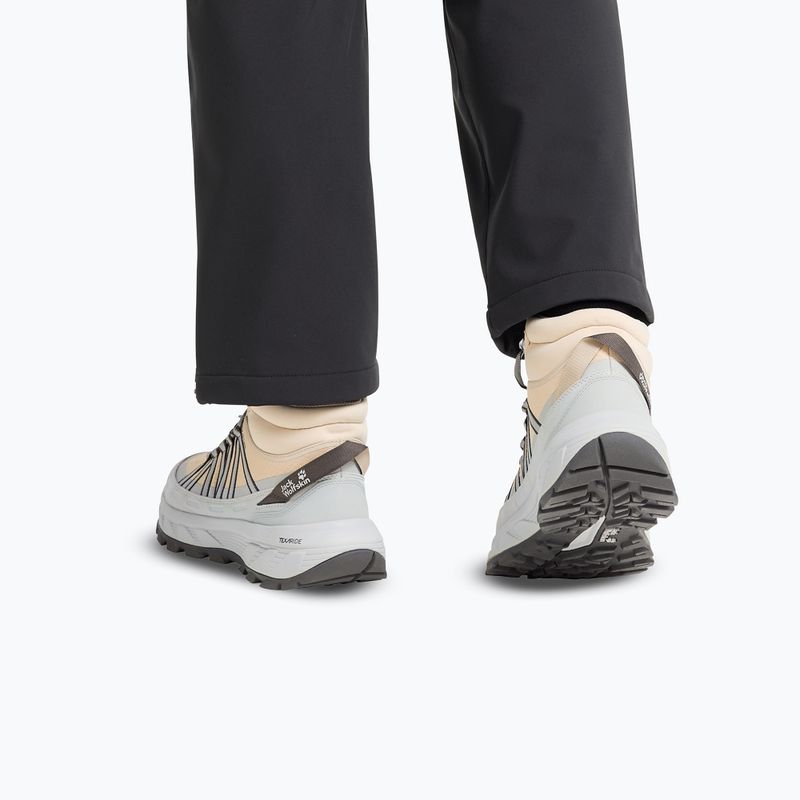 Női túracipő Jack Wolfskin Wild Hike Texapore Mid oyster 5