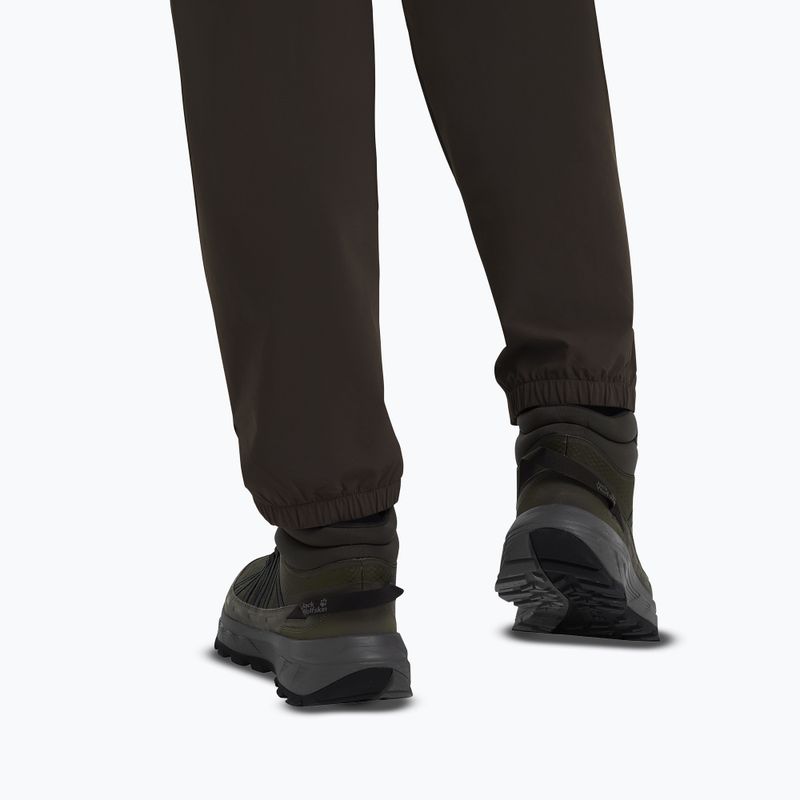 Férfi túracipő Jack Wolfskin Wild Hike Texapore Mid obsidian moss 6