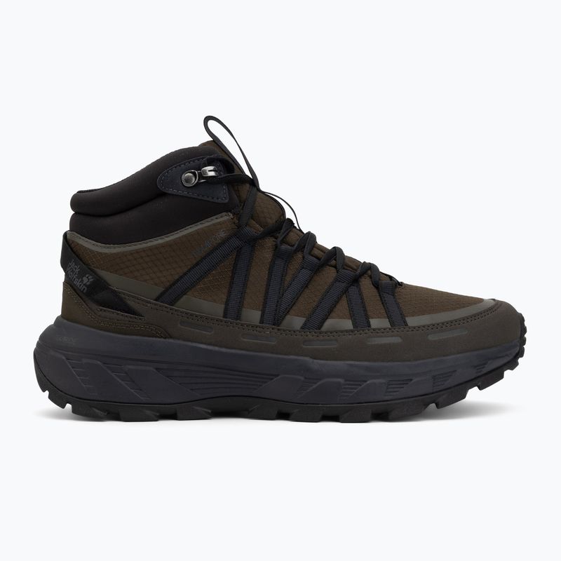 Férfi túracipő Jack Wolfskin Wild Hike Texapore Mid obsidian moss 2