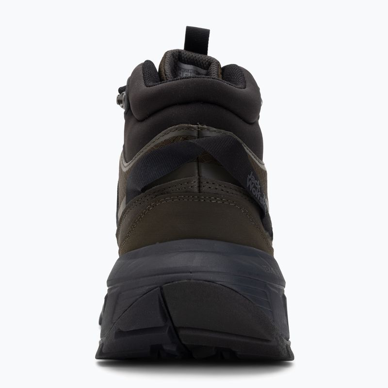 Férfi túracipő Jack Wolfskin Wild Hike Texapore Mid obsidian moss 6