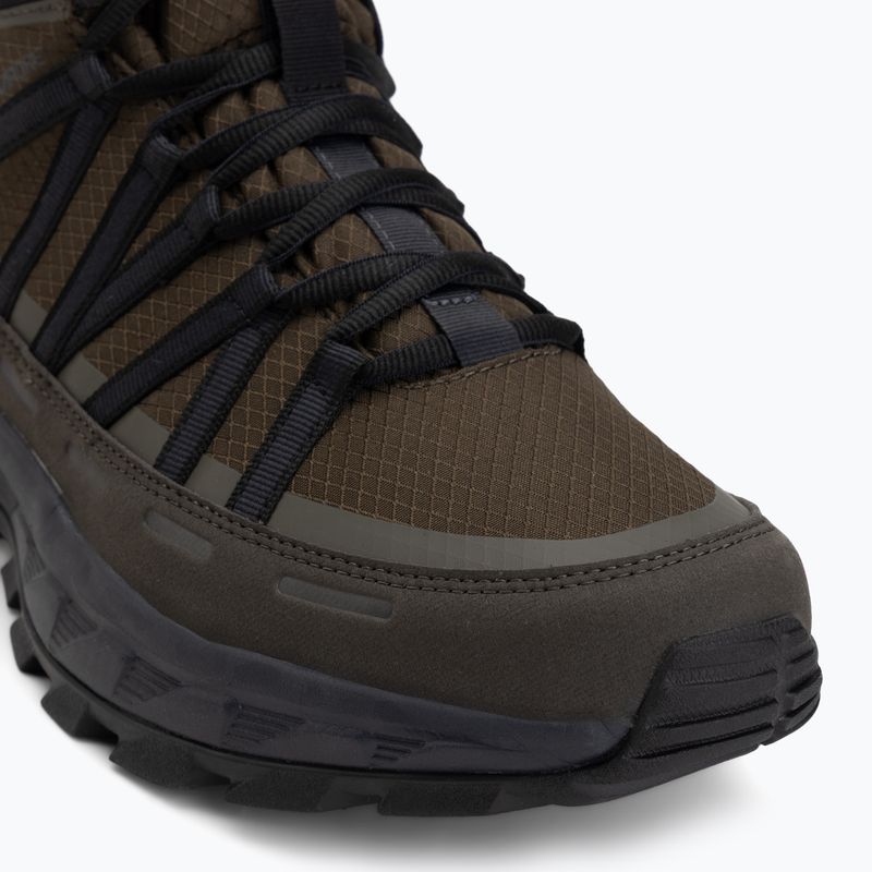 Férfi túracipő Jack Wolfskin Wild Hike Texapore Mid obsidian moss 7