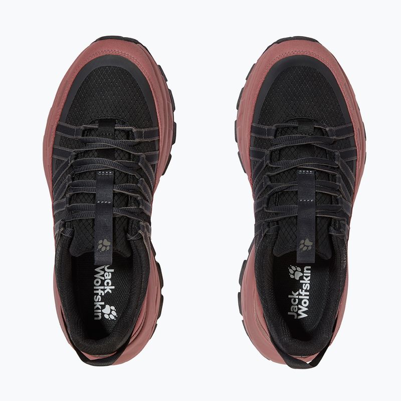 Női kirándulócipők Jack Wolfskin Wild Hike Texapore Low Mineral Red 4