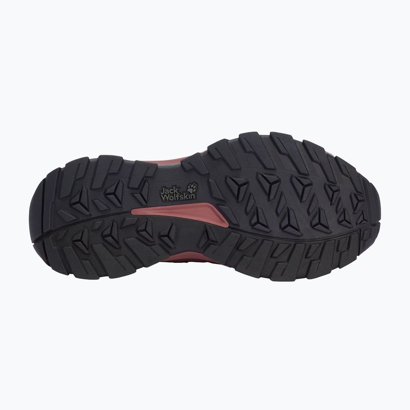 Női kirándulócipők Jack Wolfskin Wild Hike Texapore Low Mineral Red 6