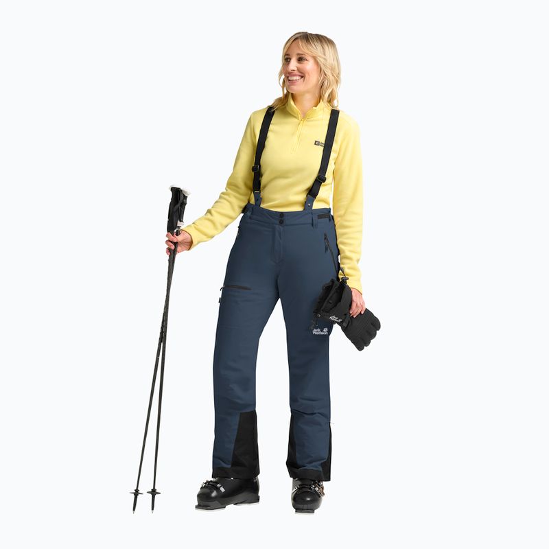 Női sínadrág Jack Wolfskin Flowline Pro 2L Ins midnight sky 2