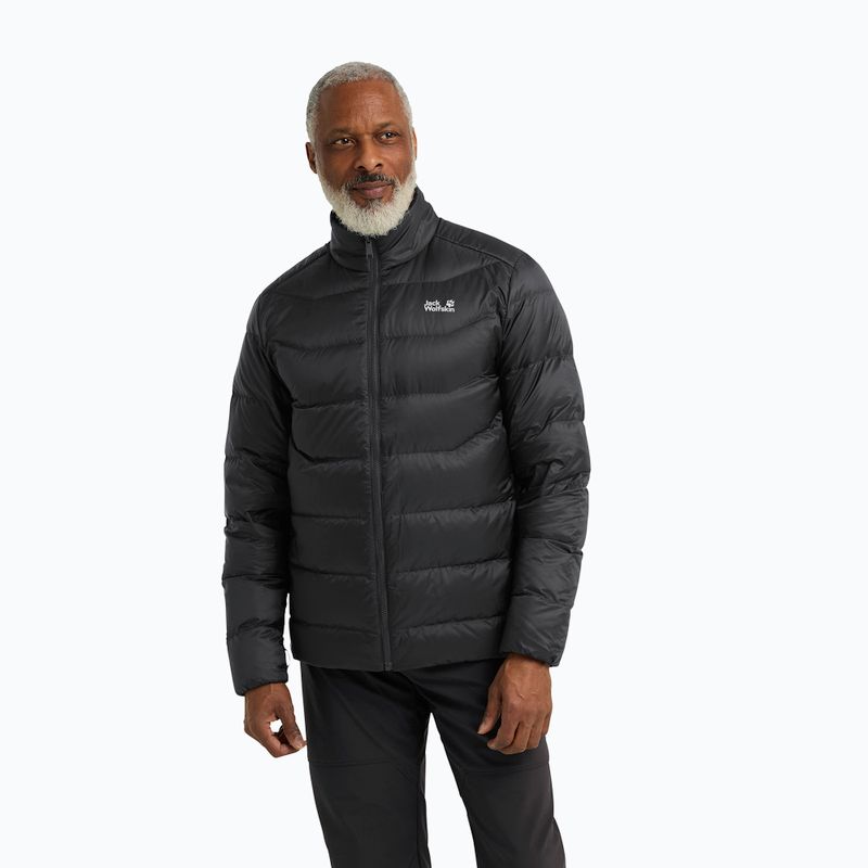 Férfi 3 az 1-ben dzseki Jack Wolfskin Icecape 3In1 Down Rds fekete 5