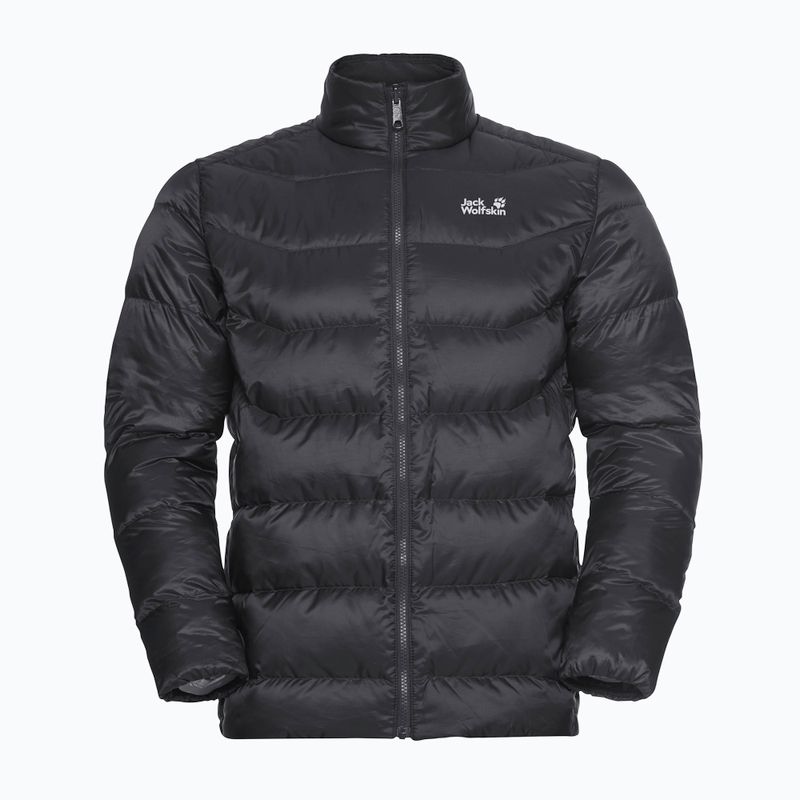 Férfi 3 az 1-ben dzseki Jack Wolfskin Icecape 3In1 Down Rds fekete 14