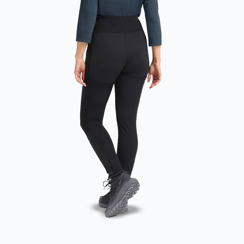 Női túra leggings Jack Wolfskin Hike With Me fekete 3