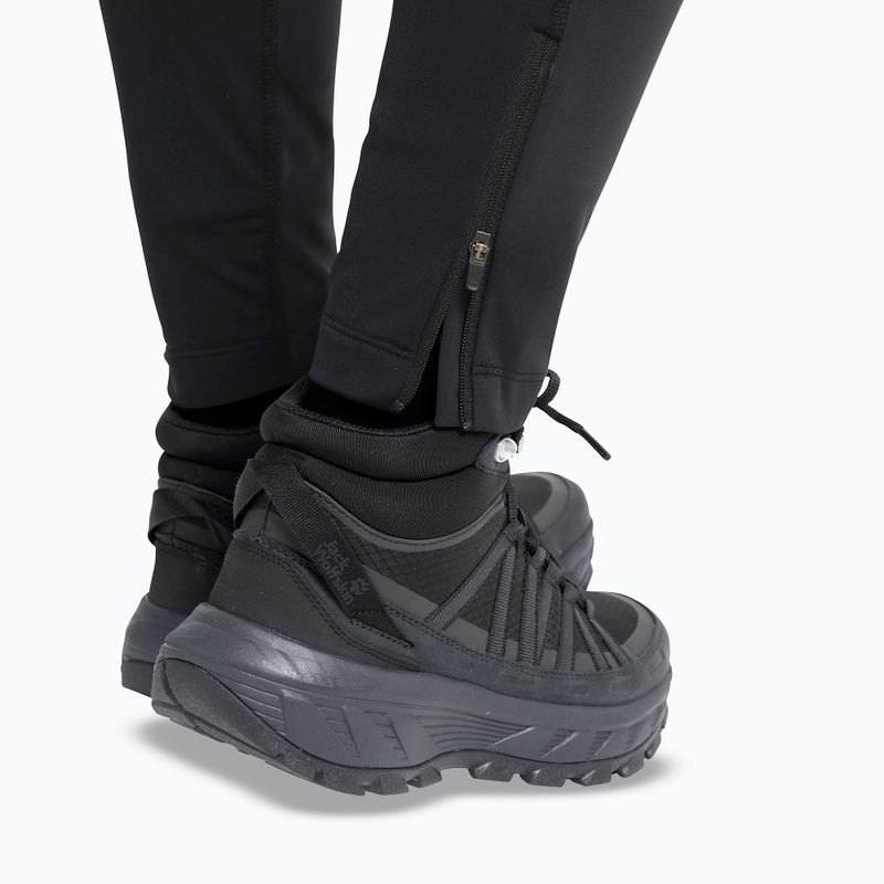 Női túra leggings Jack Wolfskin Hike With Me fekete 6