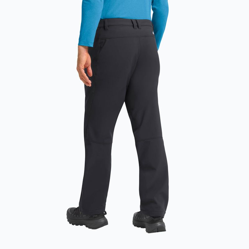 Férfi túranadrág Jack Wolfskin Trek Terrain fekete 3