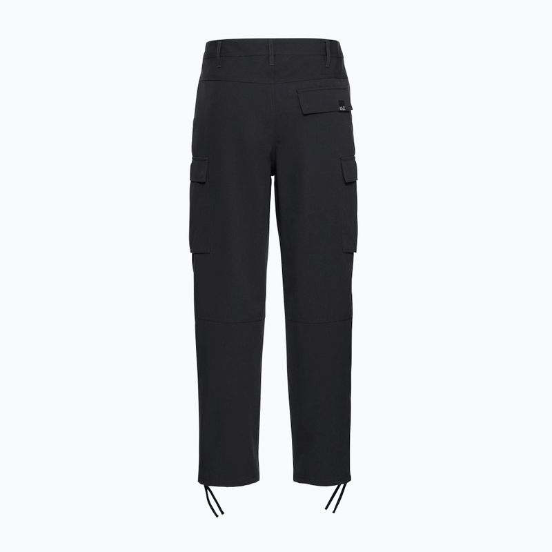 Férfi trekkingnadrág Jack Wolfskin Yuma Cargo black 8