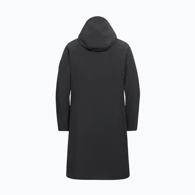 Női bélelt kabát Jack Wolfskin Frost Haven Coat fekete 8