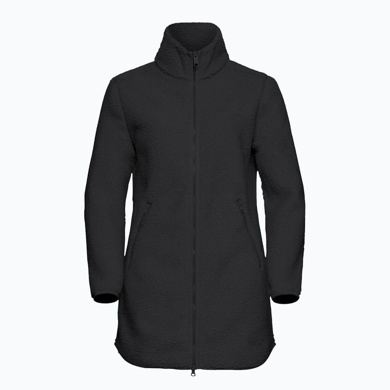 Női túrakabát Jack Wolfskin High Curl Coat fekete 7