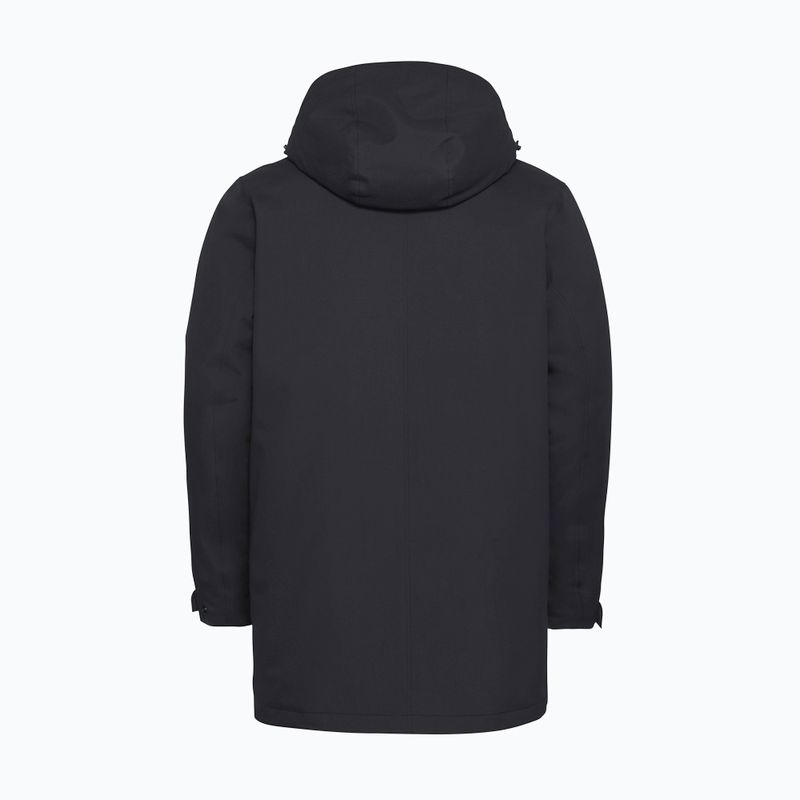 Férfi esőkabát Jack Wolfskin Canyon Shield Parka fekete 8
