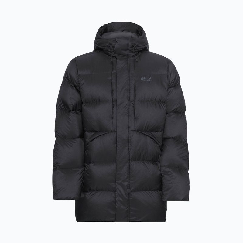 Férfi pehelykabát Jack Wolfskin Icy Hill Coat Rds fekete 7