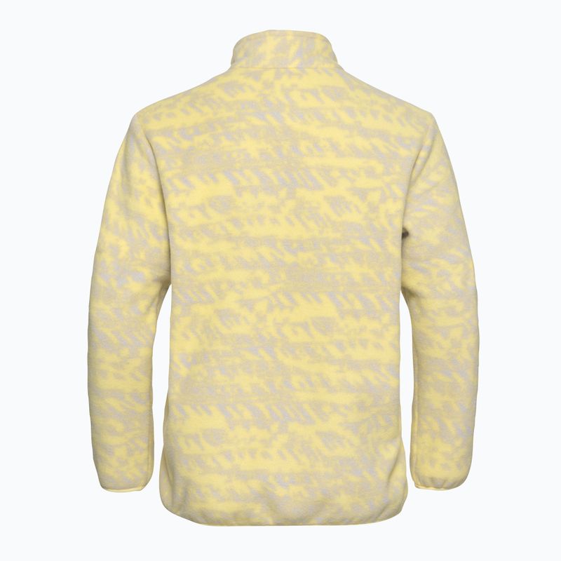 Női túrapulóver Jack Wolfskin Big Sky Half Zip lemon ice 7