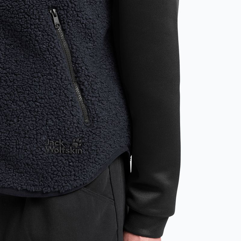 Női mellény Jack Wolfskin High Curl sötétkék 6