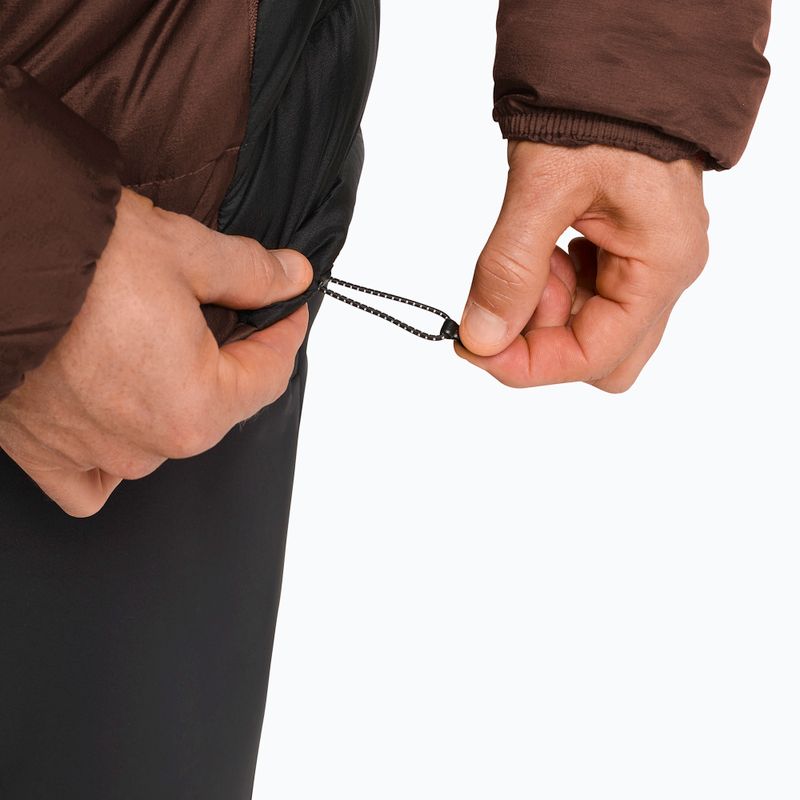 Férfi pehelykabát Jack Wolfskin Nebelhorn Down Hoody hot choc 6