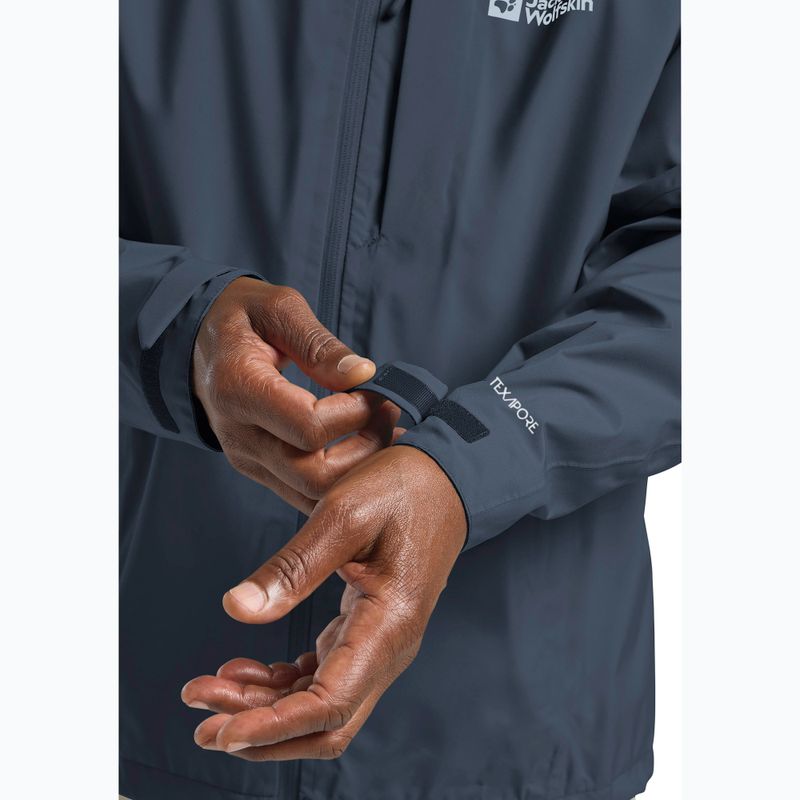 Férfi esőkabát Jack Wolfskin Tempest 2l midnight sky 6