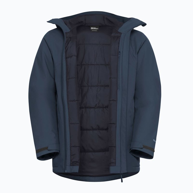 Férfi pehelykabát Jack Wolfskin Wisper Ins midnight sky/sötét tengerészkék 9