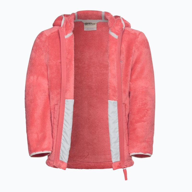 Gyermek túrapulóver Jack Wolfskin Nepali sunset coral 6