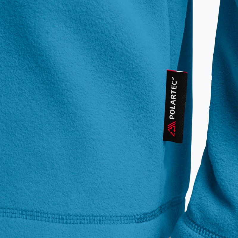 Férfi túrapulóver Jack Wolfskin Taunus Hz aurora blue 6
