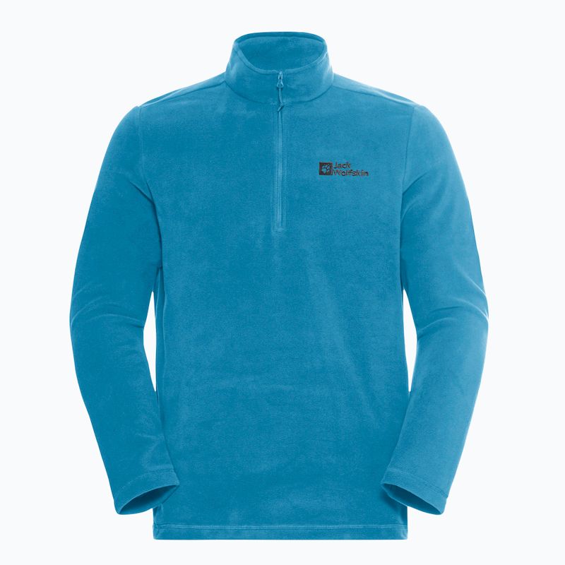 Férfi túrapulóver Jack Wolfskin Taunus Hz aurora blue 7