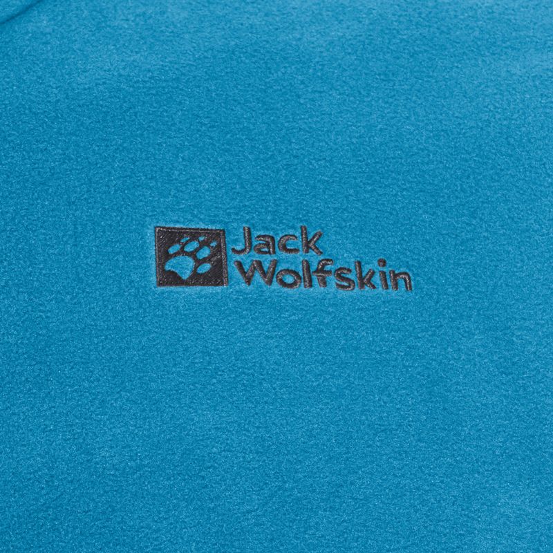 Férfi túrapulóver Jack Wolfskin Taunus Hz aurora blue 9