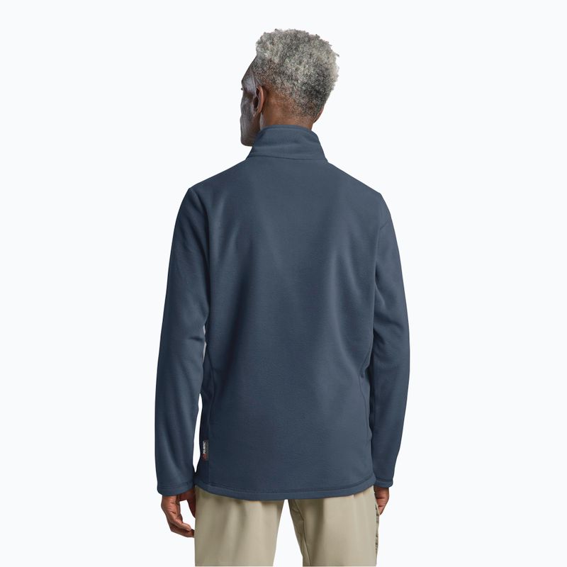 Férfi Jack Wolfskin Taunus Fz polár pulóver midnight sky 3