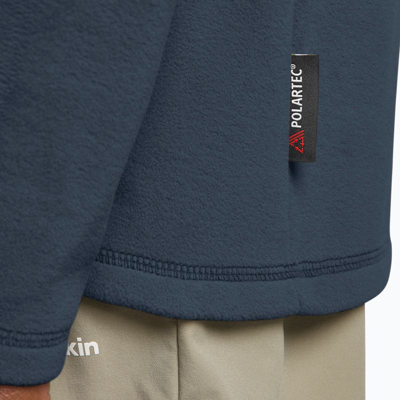 Férfi Jack Wolfskin Taunus Fz polár pulóver midnight sky 7