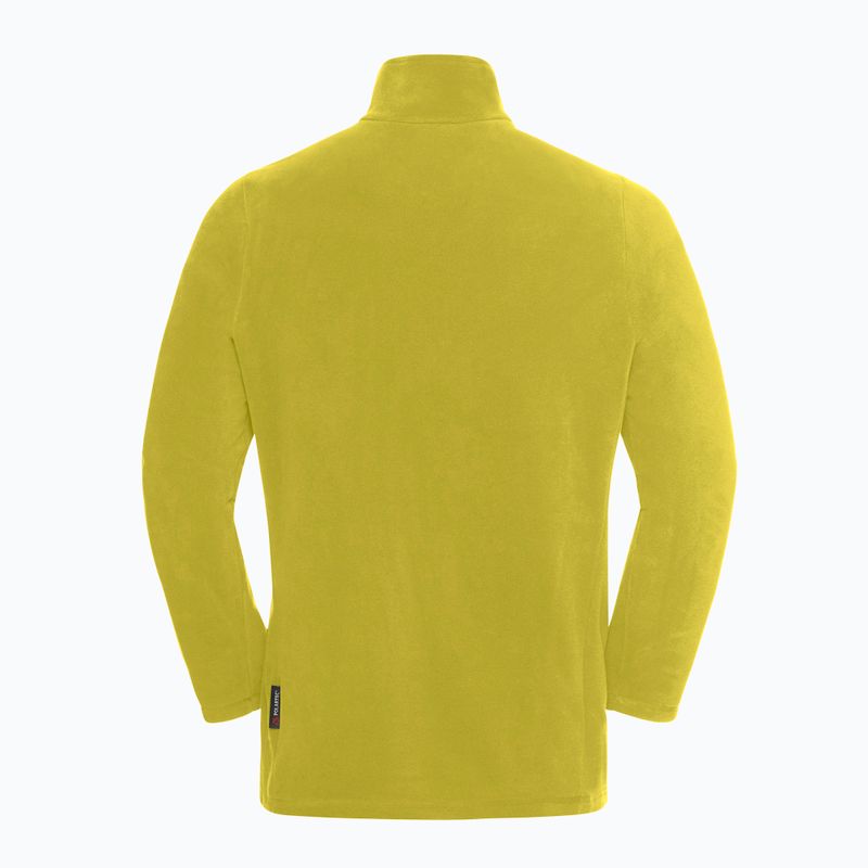 Férfi Jack Wolfskin Taunus Fz polár pulóver chartreuse színben 9