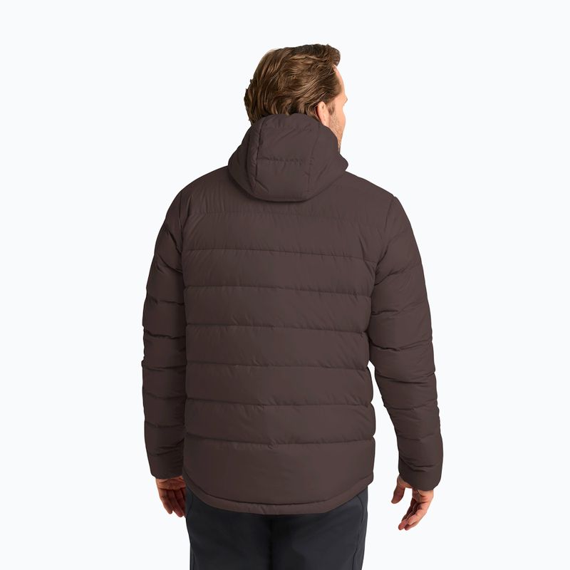 Férfi pehelykabát Jack Wolfskin Ather Down Hoody peat 3